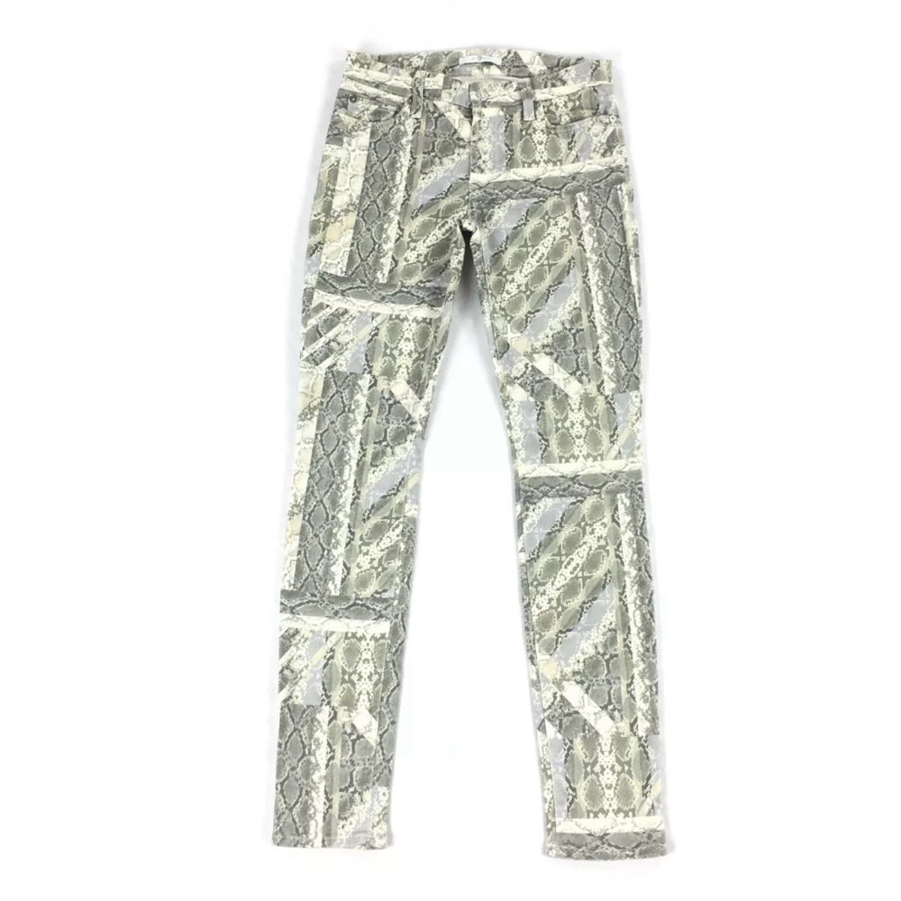 7 For All Mankind Gray Skinny Jeans